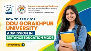 DDUGU Distance Education Admission